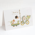 Saint Bernard Greeting Cards Pack of 8 Blank Cards with Envelopes Whimsical A7 Size 5x7
