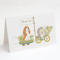 Springer Spaniel Gold Greeting Cards Pack of 8 Blank Cards with Envelopes Whimsical A7 Size 5x7