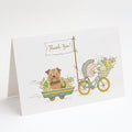 Yorkshire Terrier Natrual Ears Greeting Cards Pack of 8 Blank Cards with Envelopes Whimsical A7 Size 5x7