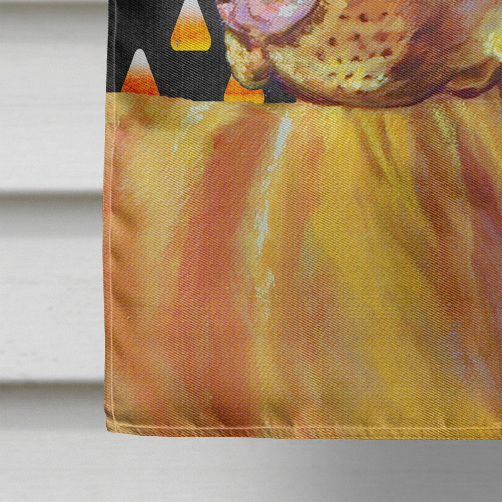 Vizsla Candy Corn Halloween Portrait House Flag 28x40 Porch Sleeve Pole Decorative Outside Yard Banner Artwork Wall Hanging, Polyester