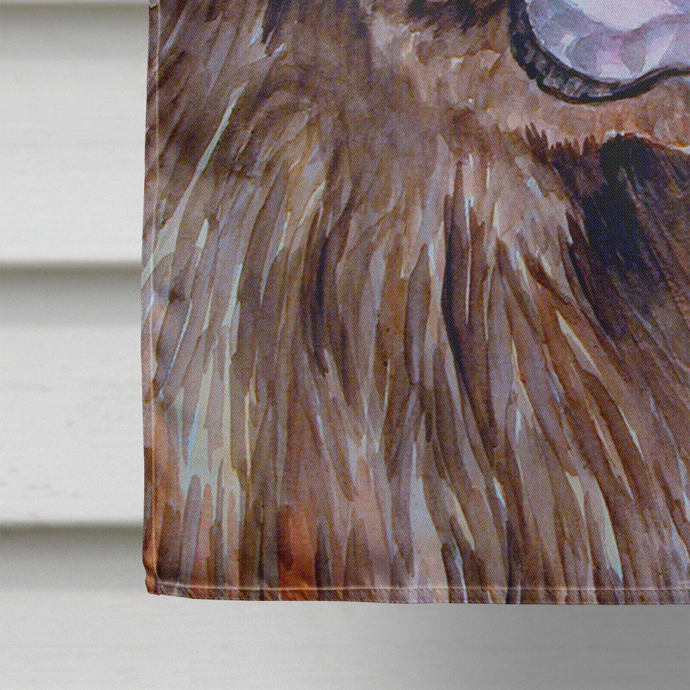 Newfoundland Hearts Love and Valentine's Day Portrait House Flag 28x40 Porch Sleeve Pole Decorative Outside Yard Banner Artwork Wall Hanging, Polyester