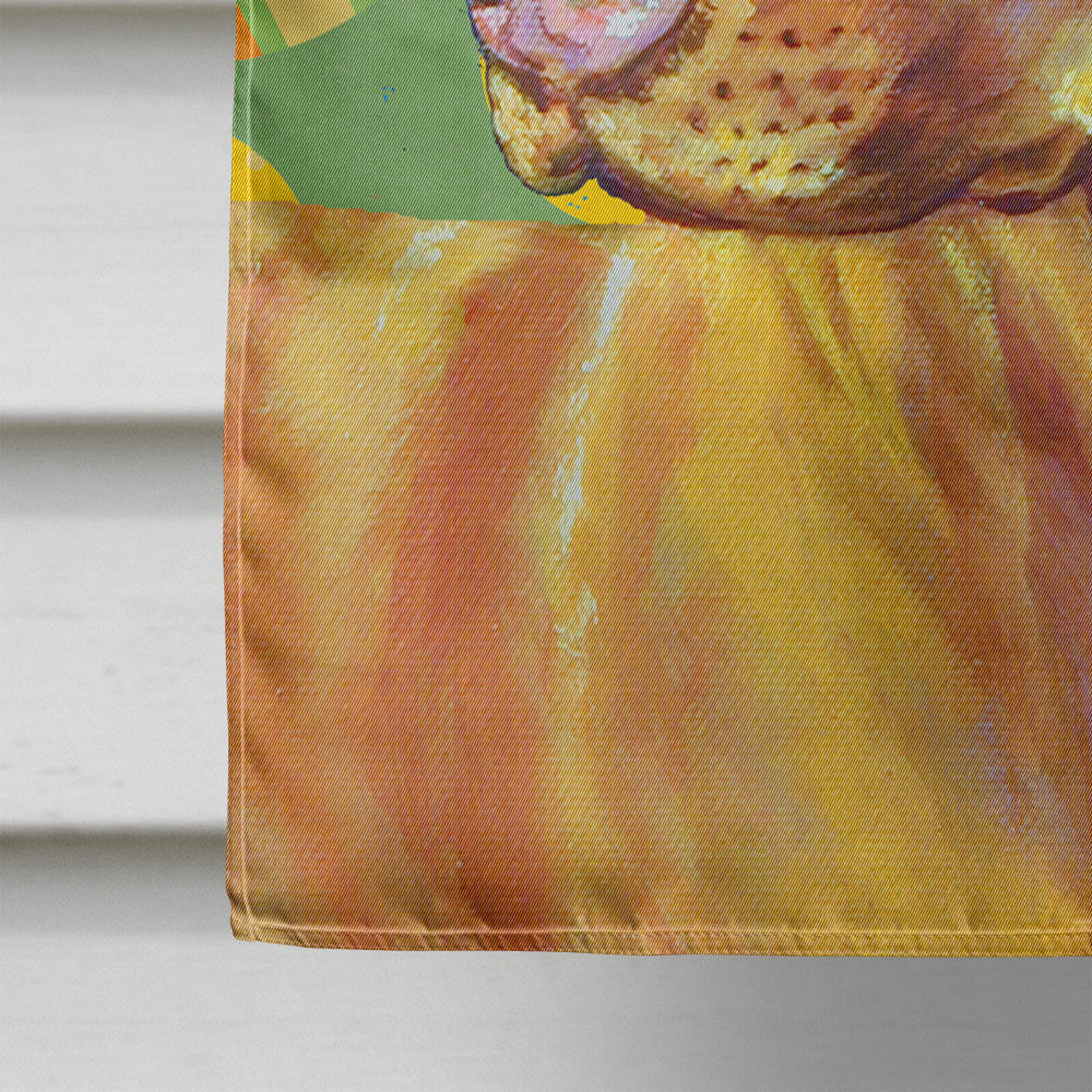 Vizsla Easter Eggtravaganza House Flag 28x40 Porch Sleeve Pole Decorative Outside Yard Banner Artwork Wall Hanging, Polyester