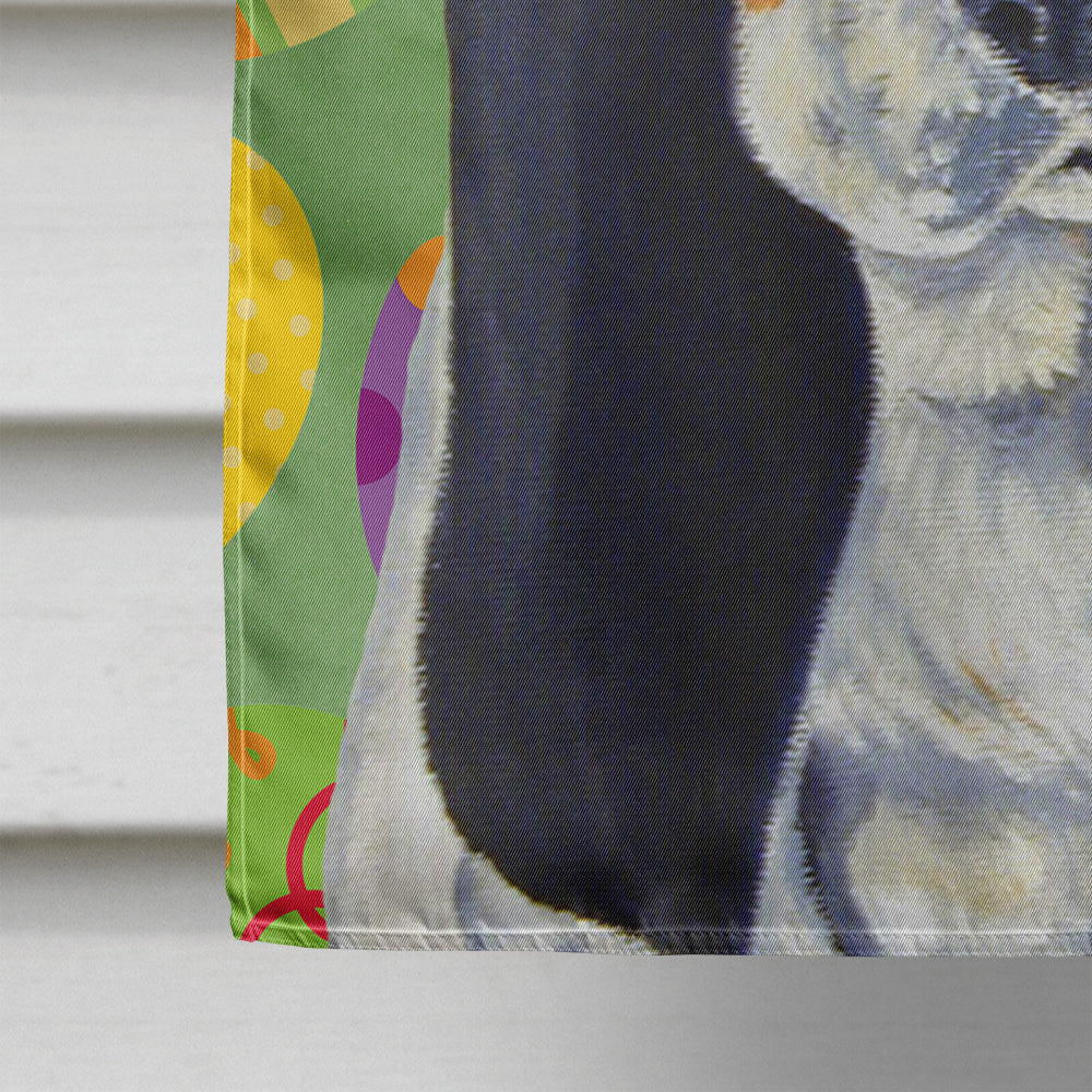 Basset Hound Easter Eggtravaganza House Flag 28x40 Porch Sleeve Pole Decorative Outside Yard Banner Artwork Wall Hanging, Polyester