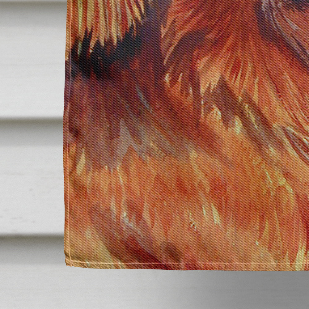 Irish Setter Easter Eggtravaganza House Flag 28x40 Porch Sleeve Pole Decorative Outside Yard Banner Artwork Wall Hanging, Polyester