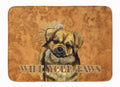 Tibetan Spaniel Wipe your Paws Memory Foam Kitchen Mat Machine Washable Anti-Fatigue Cushion Comfort Bath or Kitchen Rug