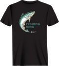 Fishing Pixelated Man T-Shirt