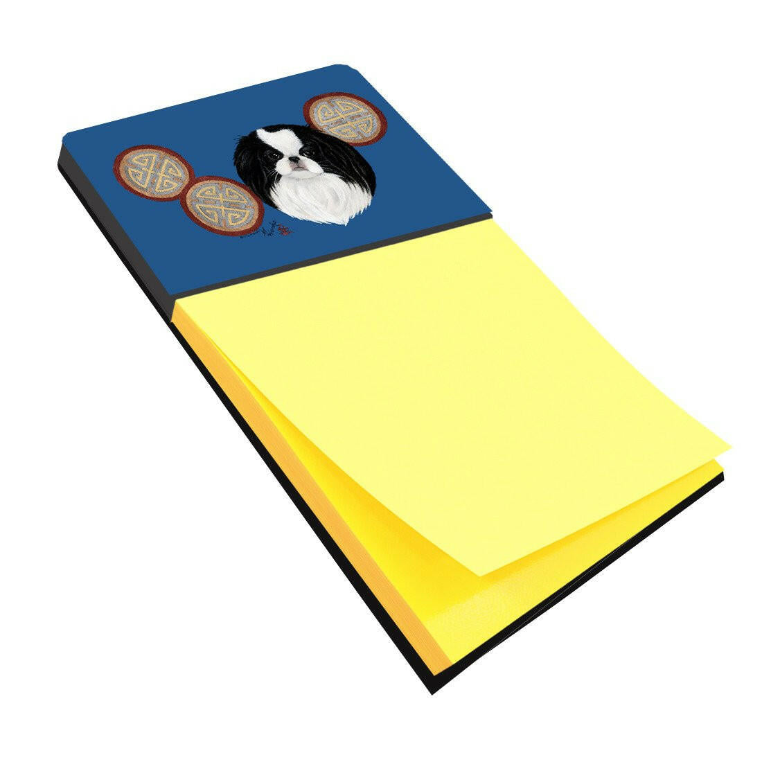 Japanese Chin Watercolor Sticky Note Holder Refillable Dispenser Desk Accessory 3x3 Pad Gift