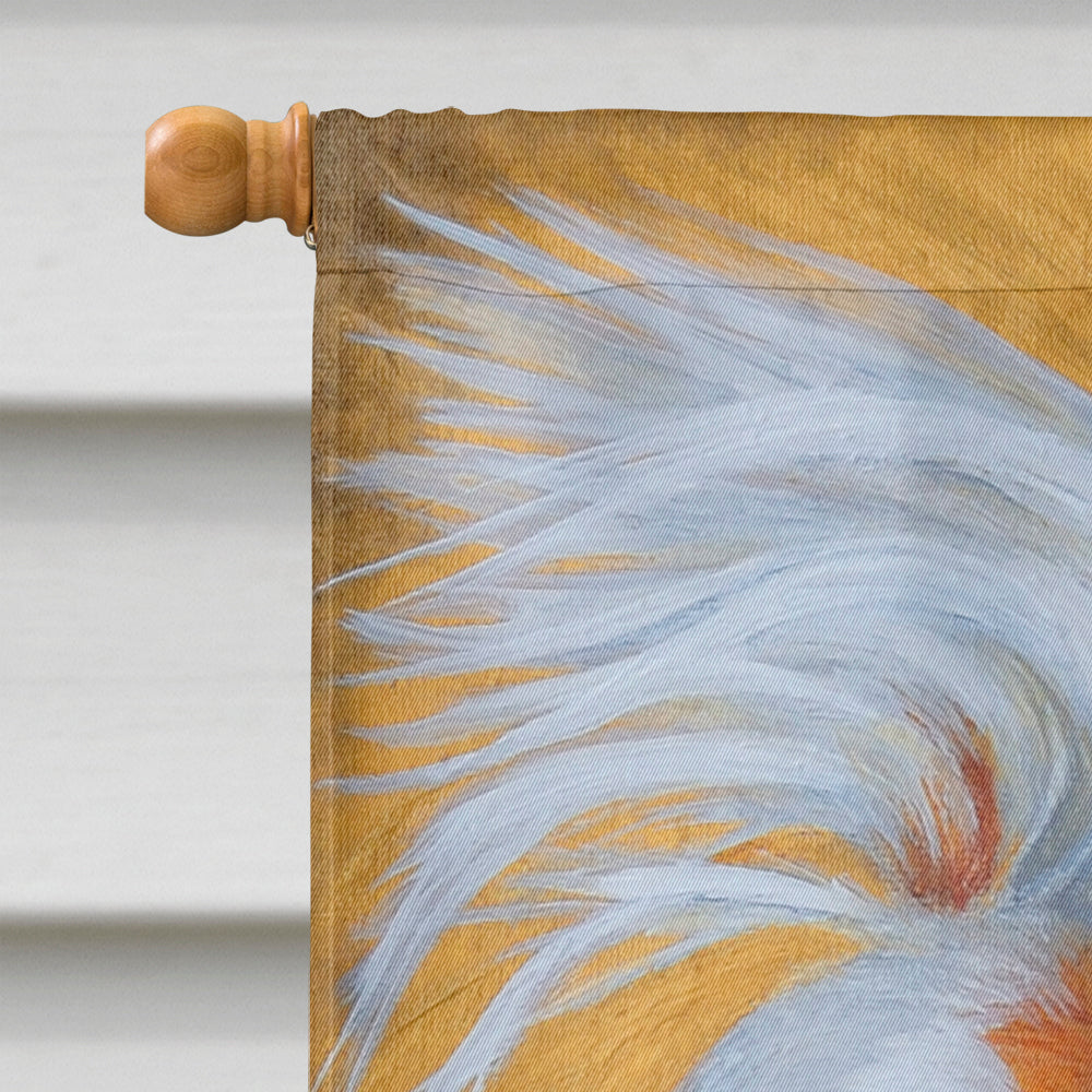 Japanese Chin Red White Play House Flag 28x40 Porch Sleeve Pole Decorative Outside Yard Banner Artwork Wall Hanging, Polyester