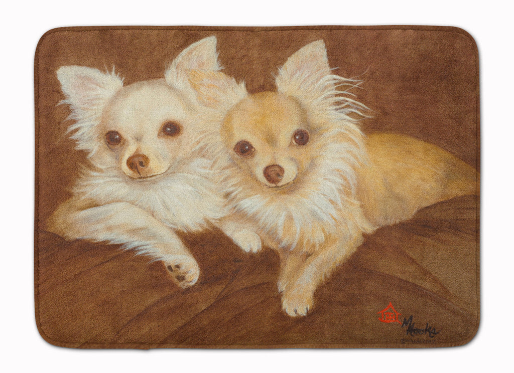 Chihuahua For the Pair Memory Foam Kitchen Mat Machine Washable Anti-Fatigue Cushion Comfort Bath or Kitchen Rug