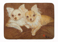 Chihuahua For the Pair Memory Foam Kitchen Mat Machine Washable Anti-Fatigue Cushion Comfort Bath or Kitchen Rug