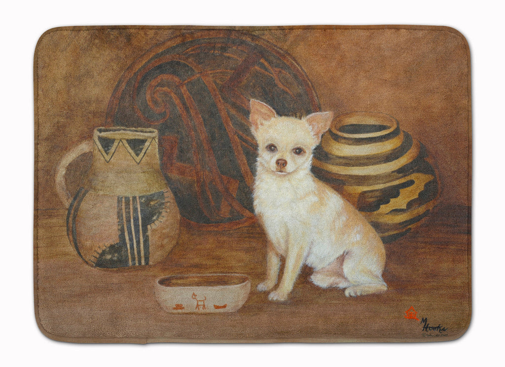 Chihuahua Ancient History Memory Foam Kitchen Mat Machine Washable Anti-Fatigue Cushion Comfort Bath or Kitchen Rug