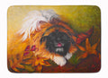Pekingese Boogie Memory Foam Kitchen Mat Machine Washable Anti-Fatigue Cushion Comfort Bath or Kitchen Rug