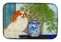 Japanese Chin Ming Vase Dish Drying Mat Absorbent Dish Drying Mat Pad for Kitchen Counter Dish Drainer Mat for Countertop, 14 x 21", Multicolor