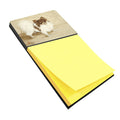 Chihuahua Favorite Flavors Watercolor Sticky Note Holder Refillable Dispenser Desk Accessory 3x3 Pad Gift