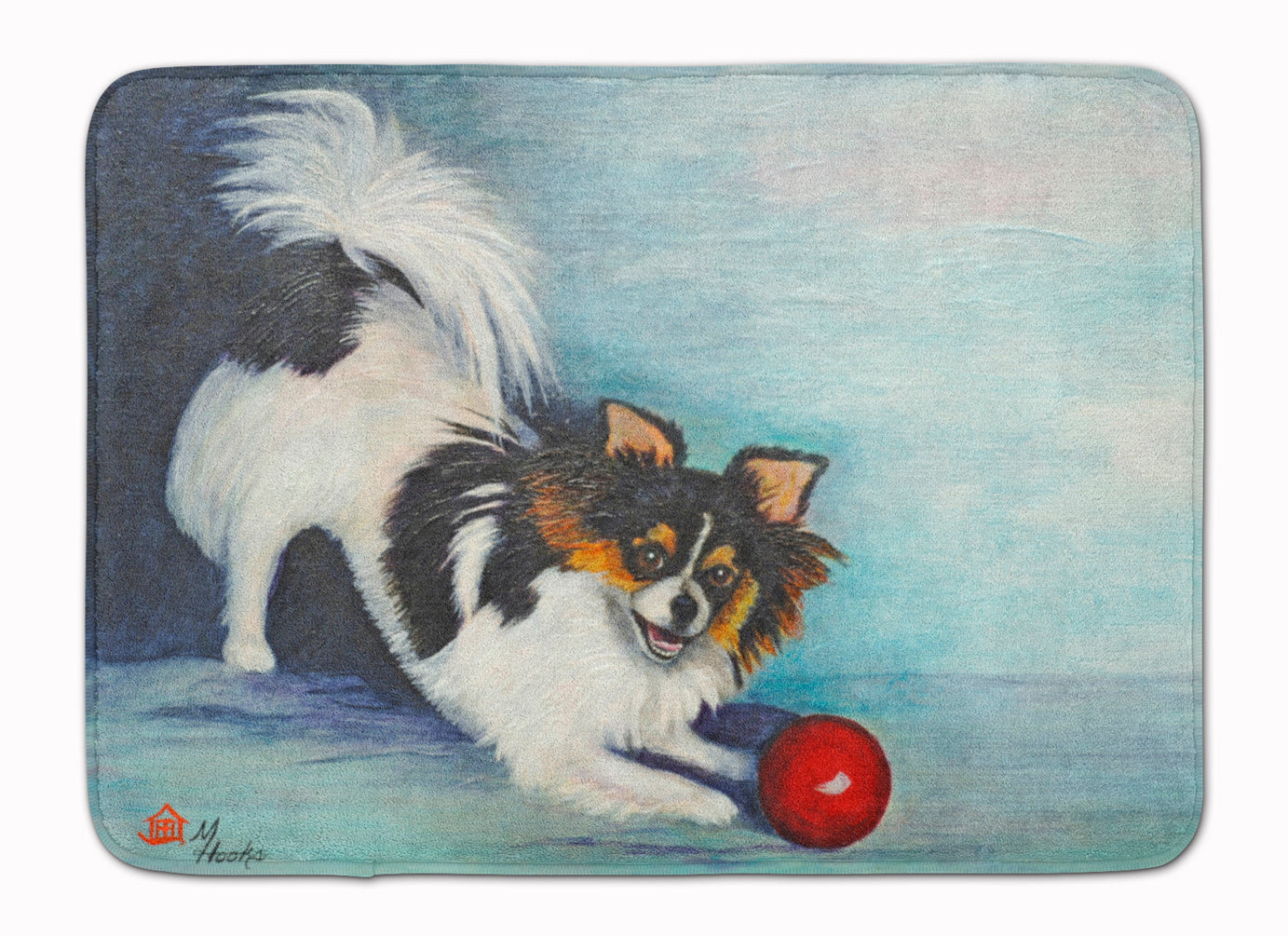 Papillon Play Ball Memory Foam Kitchen Mat Machine Washable Anti-Fatigue Cushion Comfort Bath or Kitchen Rug