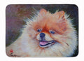 Pomeranian Head Memory Foam Kitchen Mat Machine Washable Anti-Fatigue Cushion Comfort Bath or Kitchen Rug