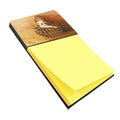 Chihuahua Take me TOO Watercolor Sticky Note Holder Refillable Dispenser Desk Accessory 3x3 Pad Gift