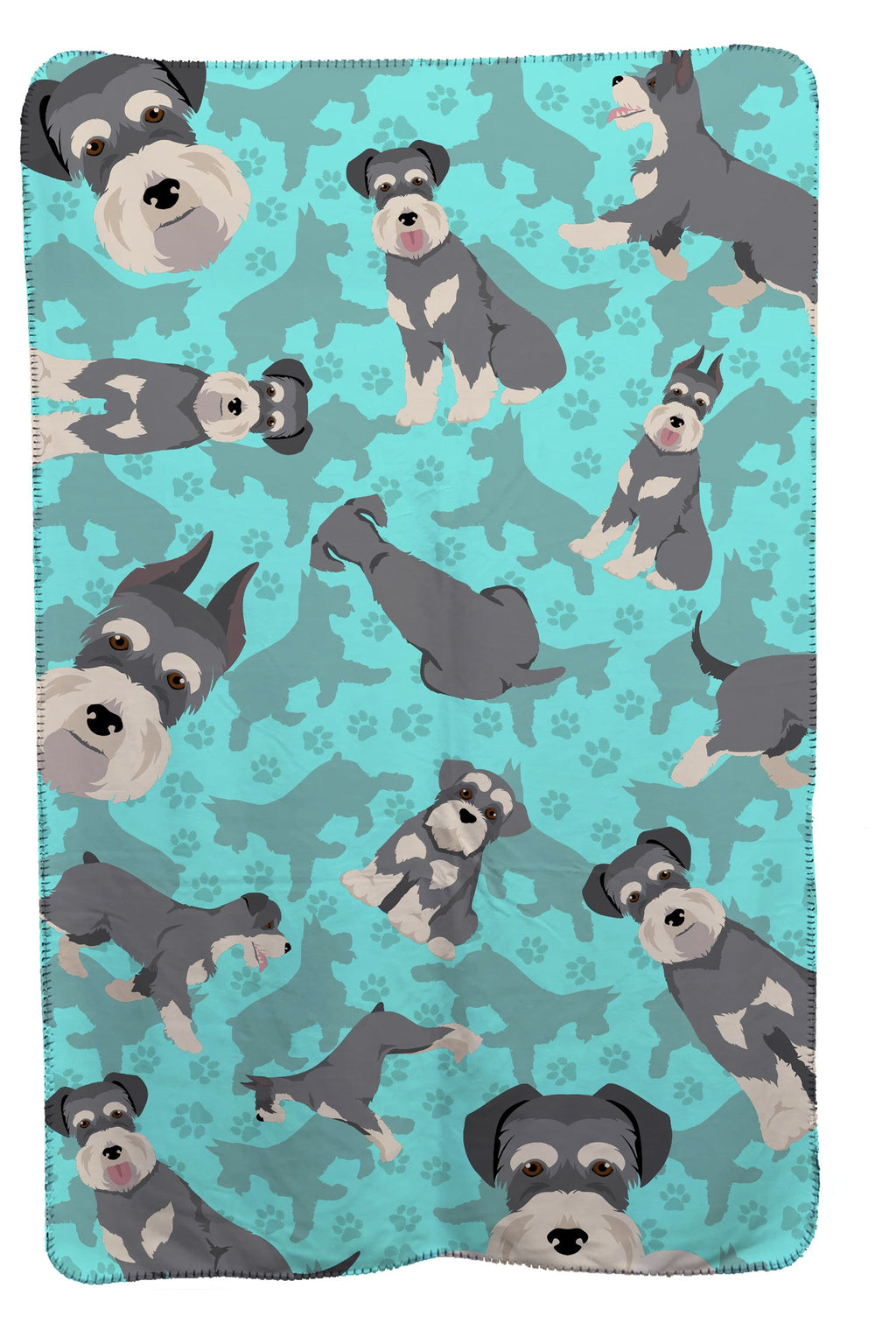 Schnauzer Soft Travel Blanket with Bag Airplane Blanket, Indoor Outdoor Camping Blanket for Traveling, Picnics, Beach Trips, Concerts