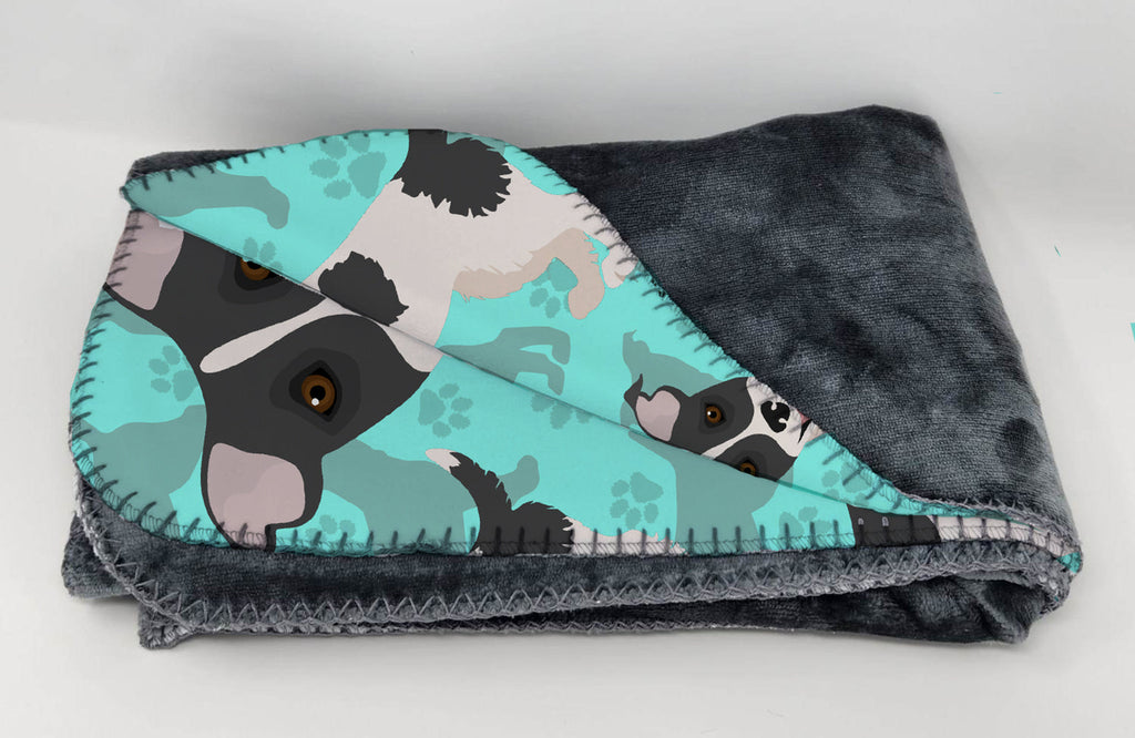 Jack Russell Terrier Soft Travel Blanket with Bag Airplane Blanket, Indoor Outdoor Camping Blanket for Traveling, Picnics, Beach Trips, Concerts