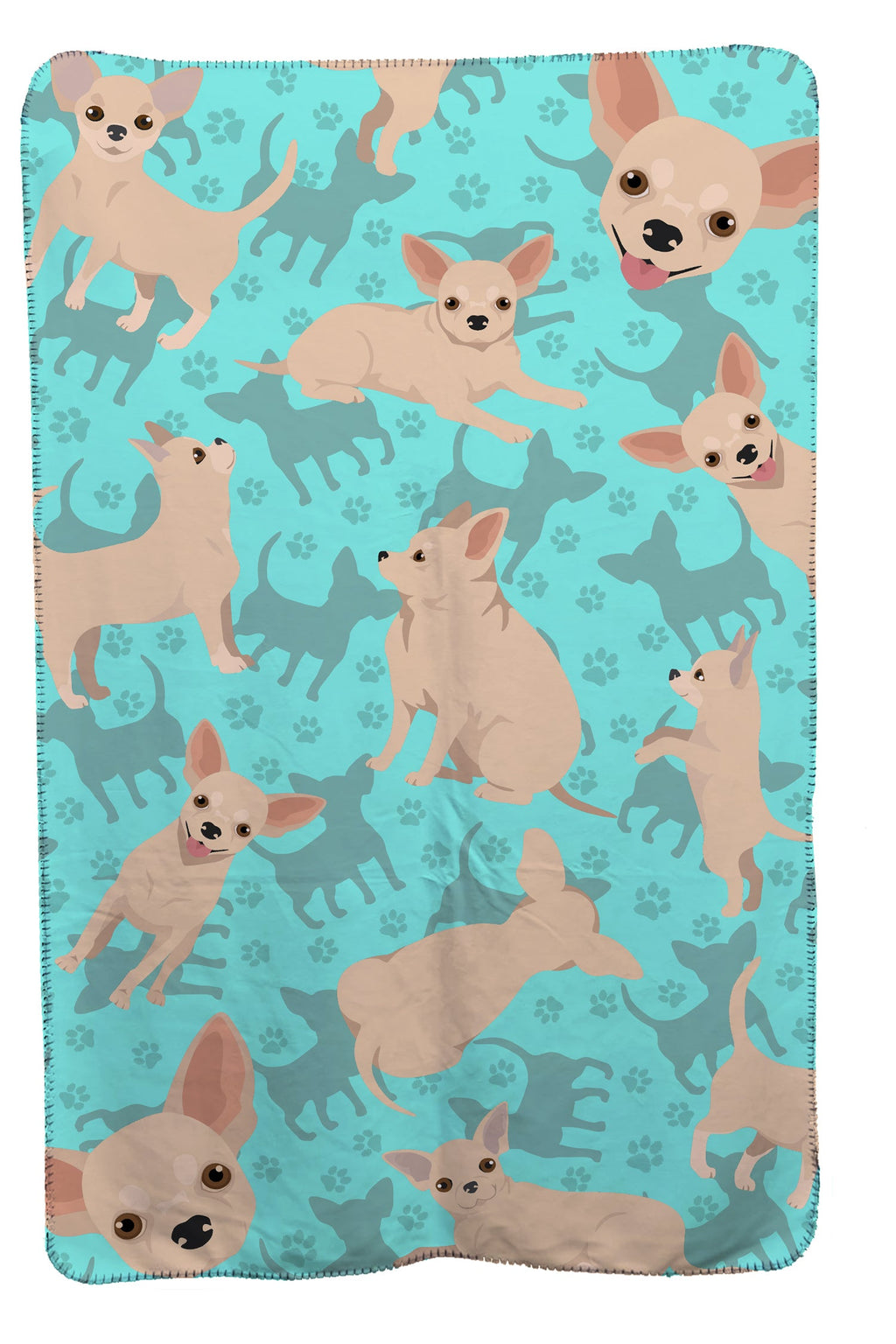 Chihuahua Soft Travel Blanket with Bag Airplane Blanket, Indoor Outdoor Camping Blanket for Traveling, Picnics, Beach Trips, Concerts
