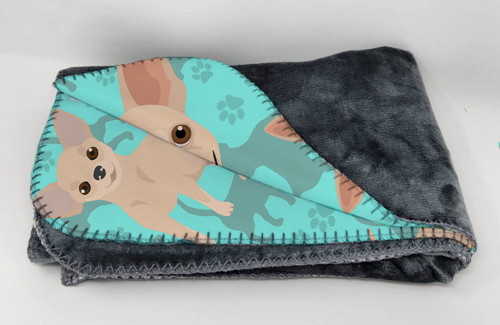 Chihuahua Soft Travel Blanket with Bag Airplane Blanket, Indoor Outdoor Camping Blanket for Traveling, Picnics, Beach Trips, Concerts