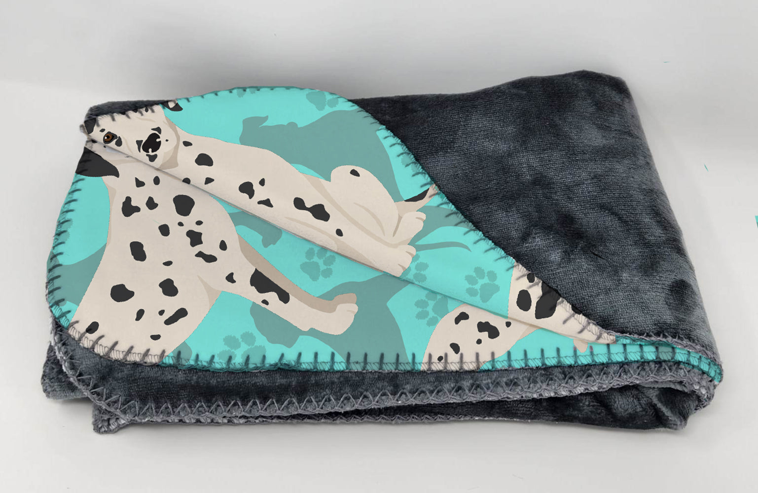 Dalmatian Soft Travel Blanket with Bag Airplane Blanket, Indoor Outdoor Camping Blanket for Traveling, Picnics, Beach Trips, Concerts