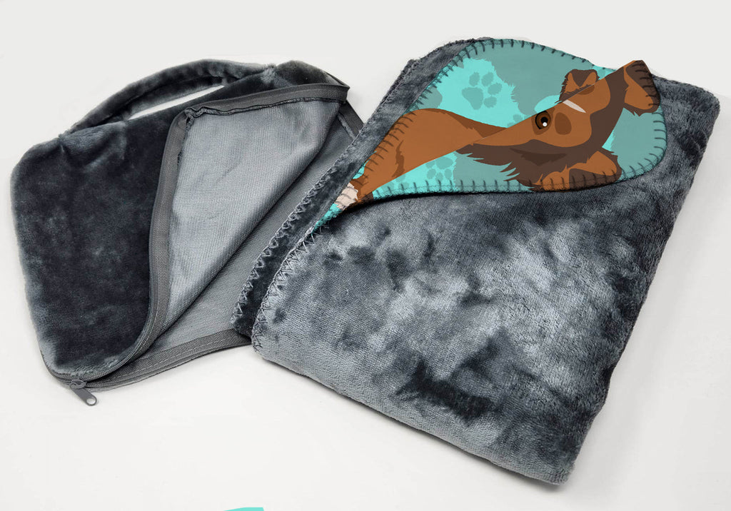 Sheltie Soft Travel Blanket with Bag Airplane Blanket, Indoor Outdoor Camping Blanket for Traveling, Picnics, Beach Trips, Concerts