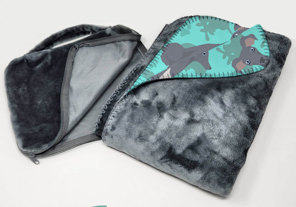 Italian Greyhound Soft Travel Blanket with Bag Airplane Blanket, Indoor Outdoor Camping Blanket for Traveling, Picnics, Beach Trips, Concerts