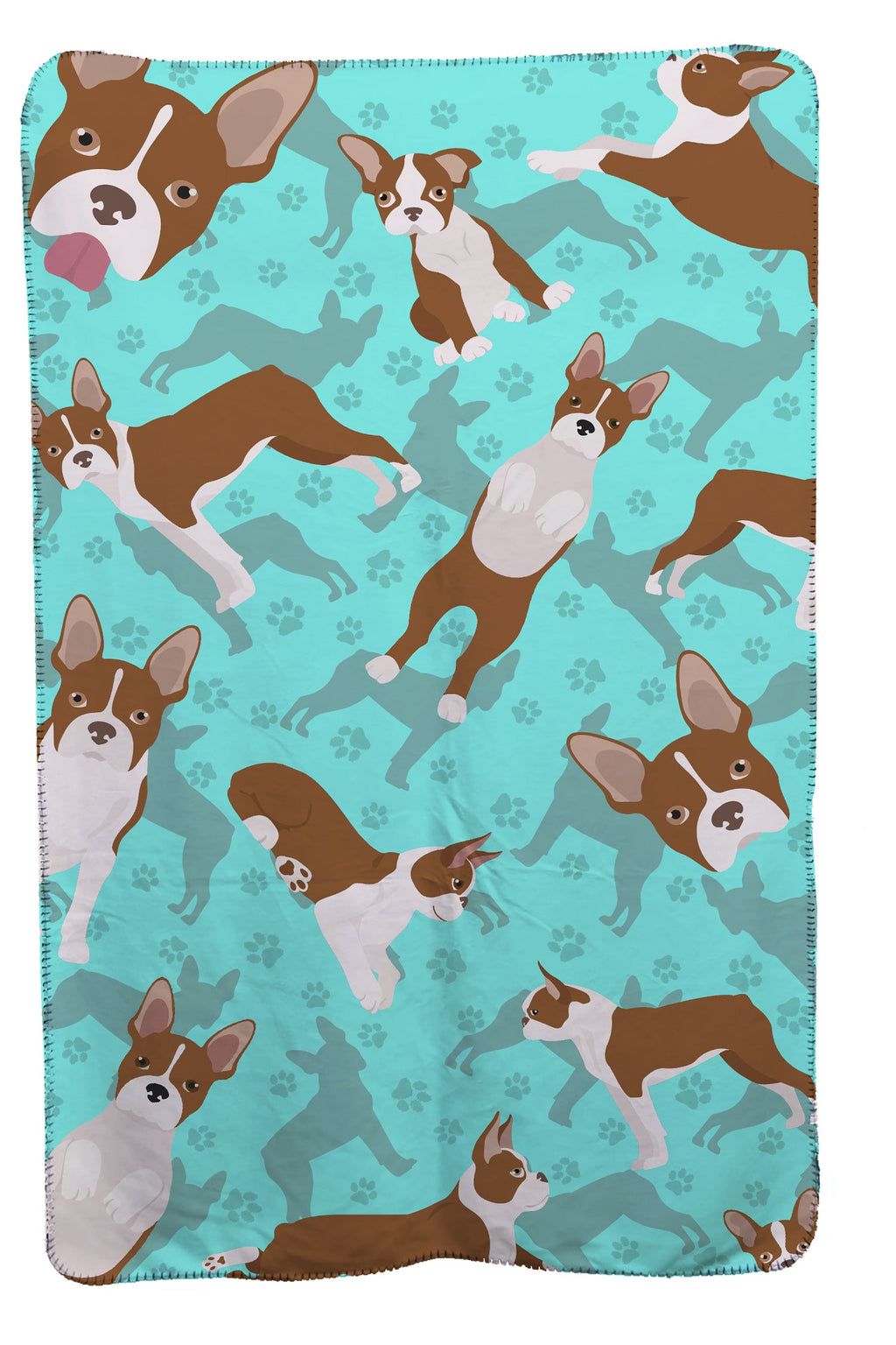 Red Boston Terrier Soft Travel Blanket with Bag Airplane Blanket, Indoor Outdoor Camping Blanket for Traveling, Picnics, Beach Trips, Concerts