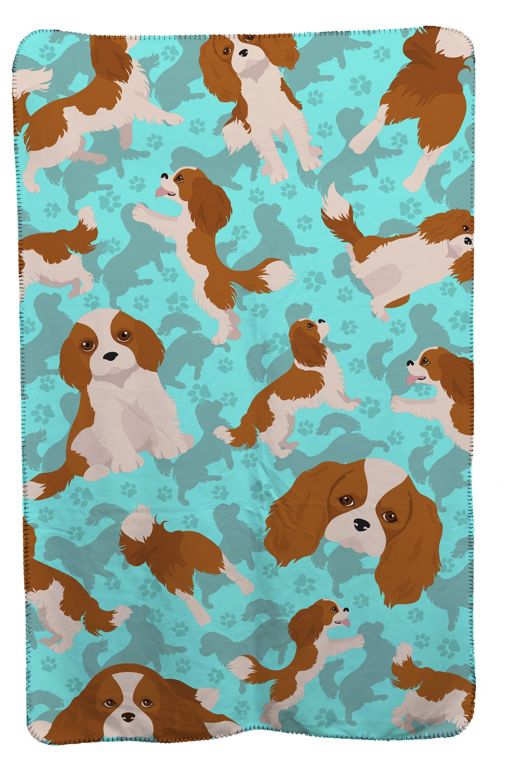 Blenheim Cavalier Spaniel Soft Travel Blanket with Bag Airplane Blanket, Indoor Outdoor Camping Blanket for Traveling, Picnics, Beach Trips, Concerts