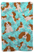 Blenheim Cavalier Spaniel Soft Travel Blanket with Bag Airplane Blanket, Indoor Outdoor Camping Blanket for Traveling, Picnics, Beach Trips, Concerts