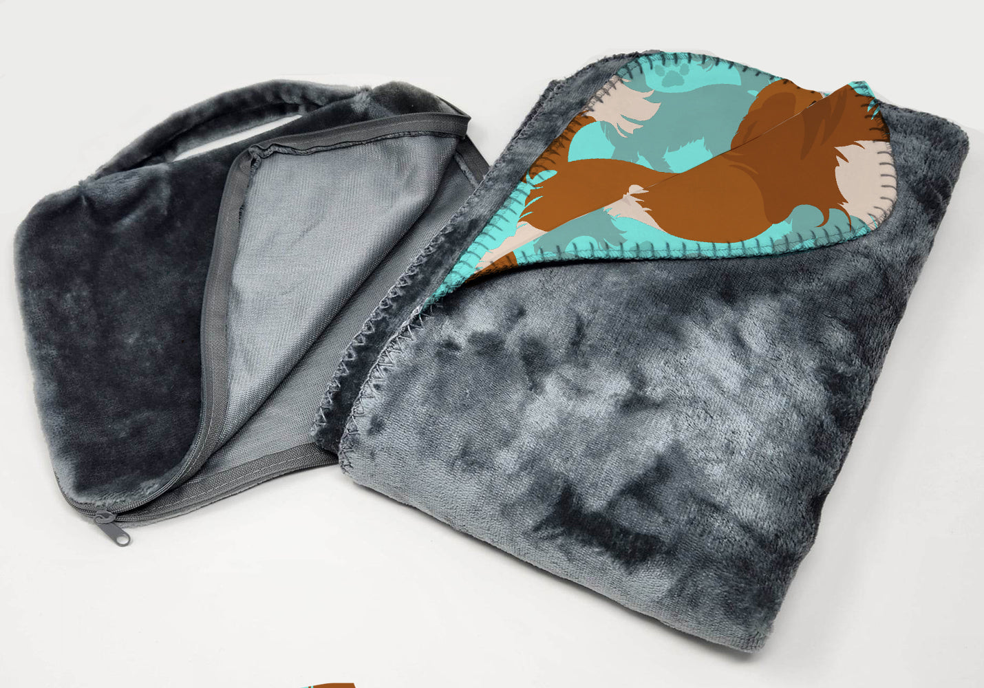 Blenheim Cavalier Spaniel Soft Travel Blanket with Bag Airplane Blanket, Indoor Outdoor Camping Blanket for Traveling, Picnics, Beach Trips, Concerts