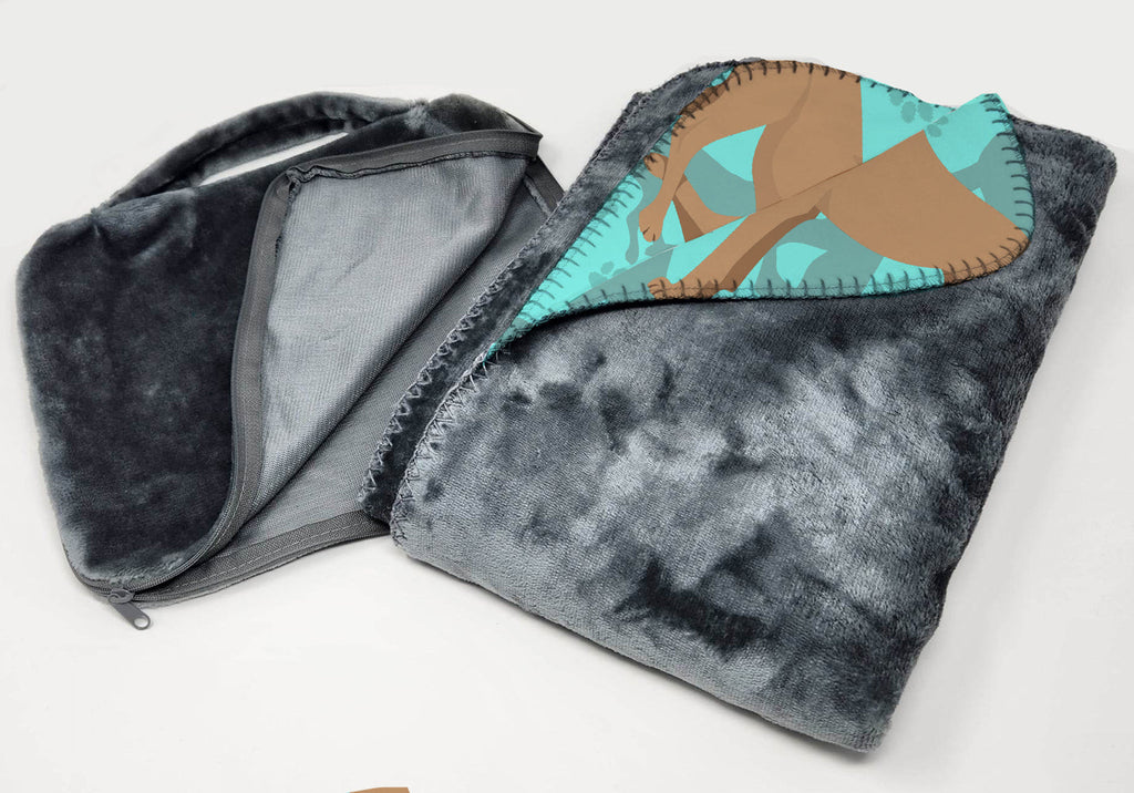 Fawn Great Dane Soft Travel Blanket with Bag Airplane Blanket, Indoor Outdoor Camping Blanket for Traveling, Picnics, Beach Trips, Concerts