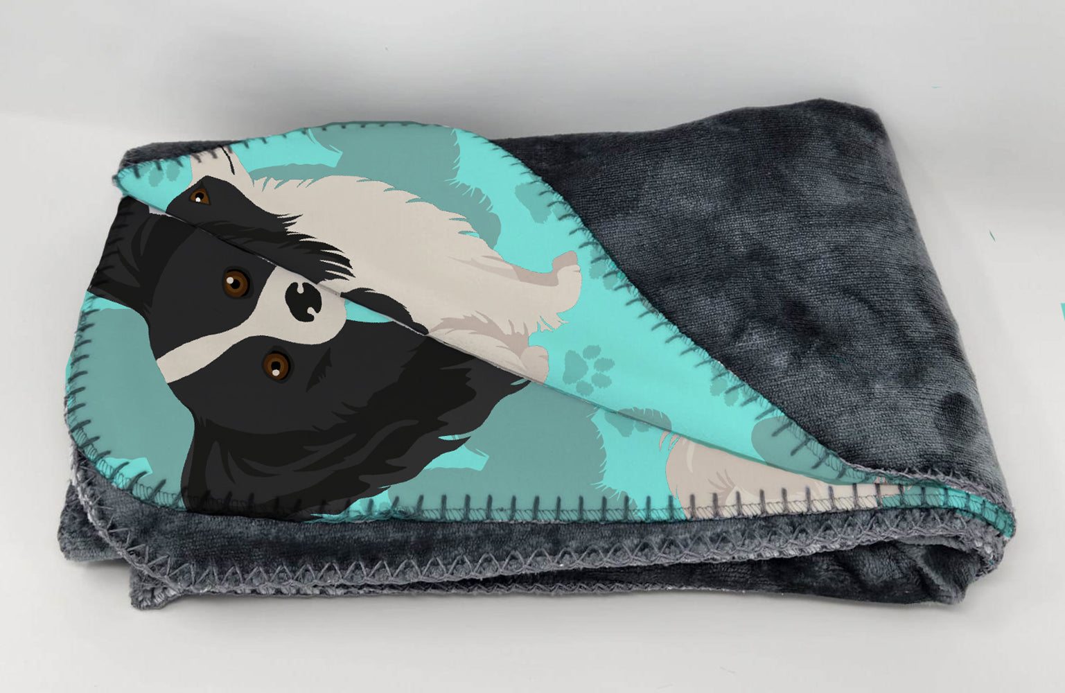 Black and Whtie Papillon Soft Travel Blanket with Bag Airplane Blanket, Indoor Outdoor Camping Blanket for Traveling, Picnics, Beach Trips, Concerts