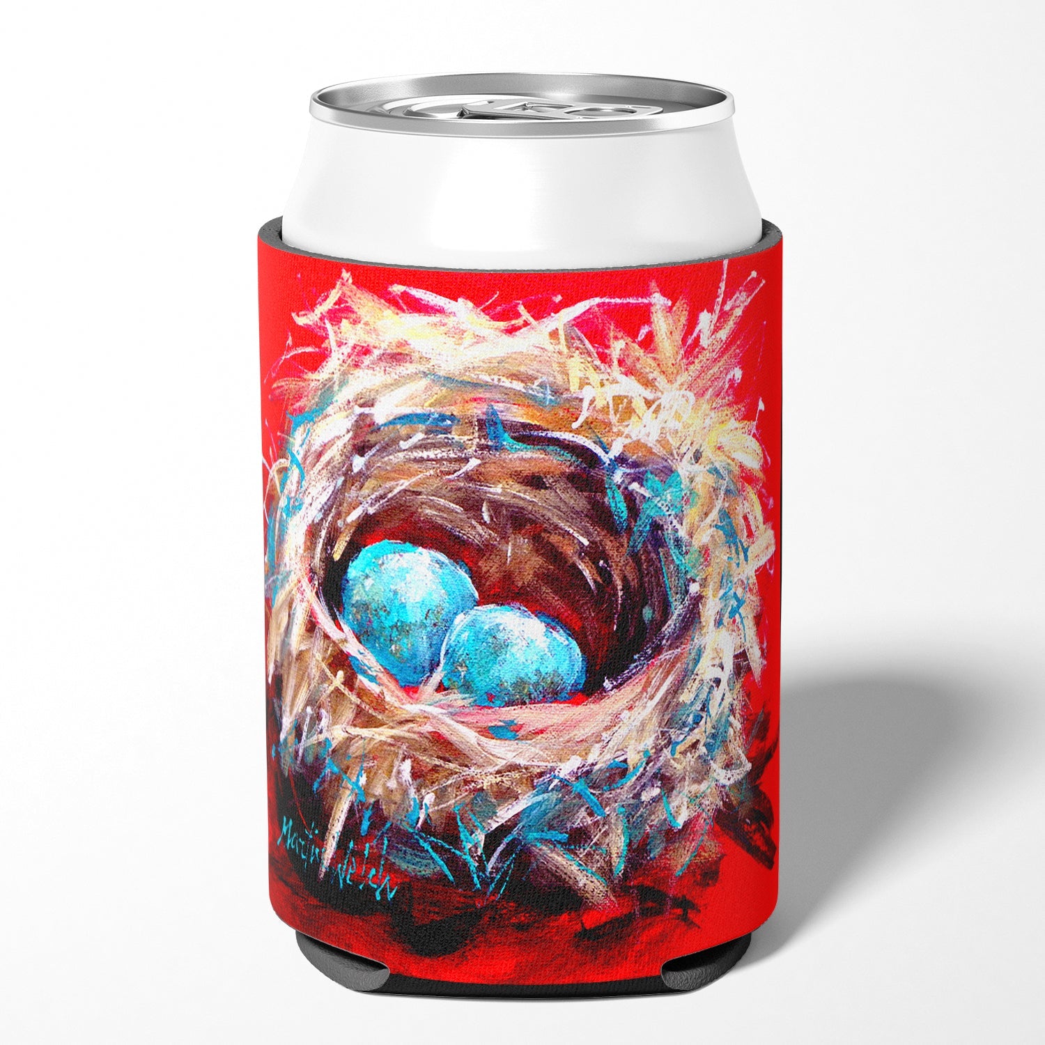 Bird Egg-Stra Speical Can or Bottle Hugger Cooler Sleeve for Standard 12 oz Cans, Insulated Foam Beer & Soda Can Hugger Reusable