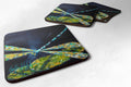 Foam Coasters Set of 4 Cup Coasters for Indoor Outdoor, Tabletop Protection, Anti Slip, Mouse pad Material