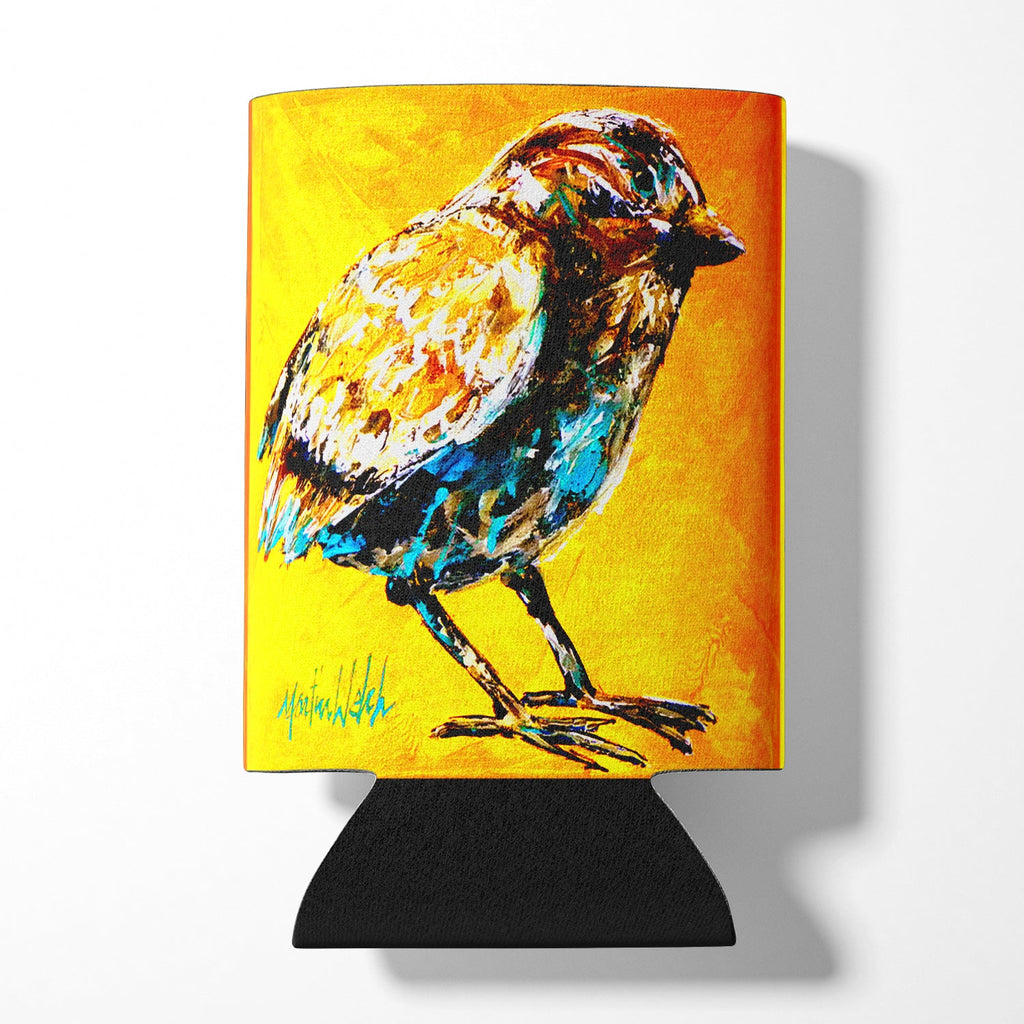 Bird Look At The Birdie Can or Bottle Hugger Cooler Sleeve for Standard 12 oz Cans, Insulated Foam Beer & Soda Can Hugger Reusable