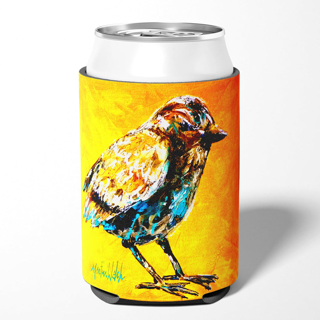 Bird Look At The Birdie Can or Bottle Hugger Cooler Sleeve for Standard 12 oz Cans, Insulated Foam Beer & Soda Can Hugger Reusable