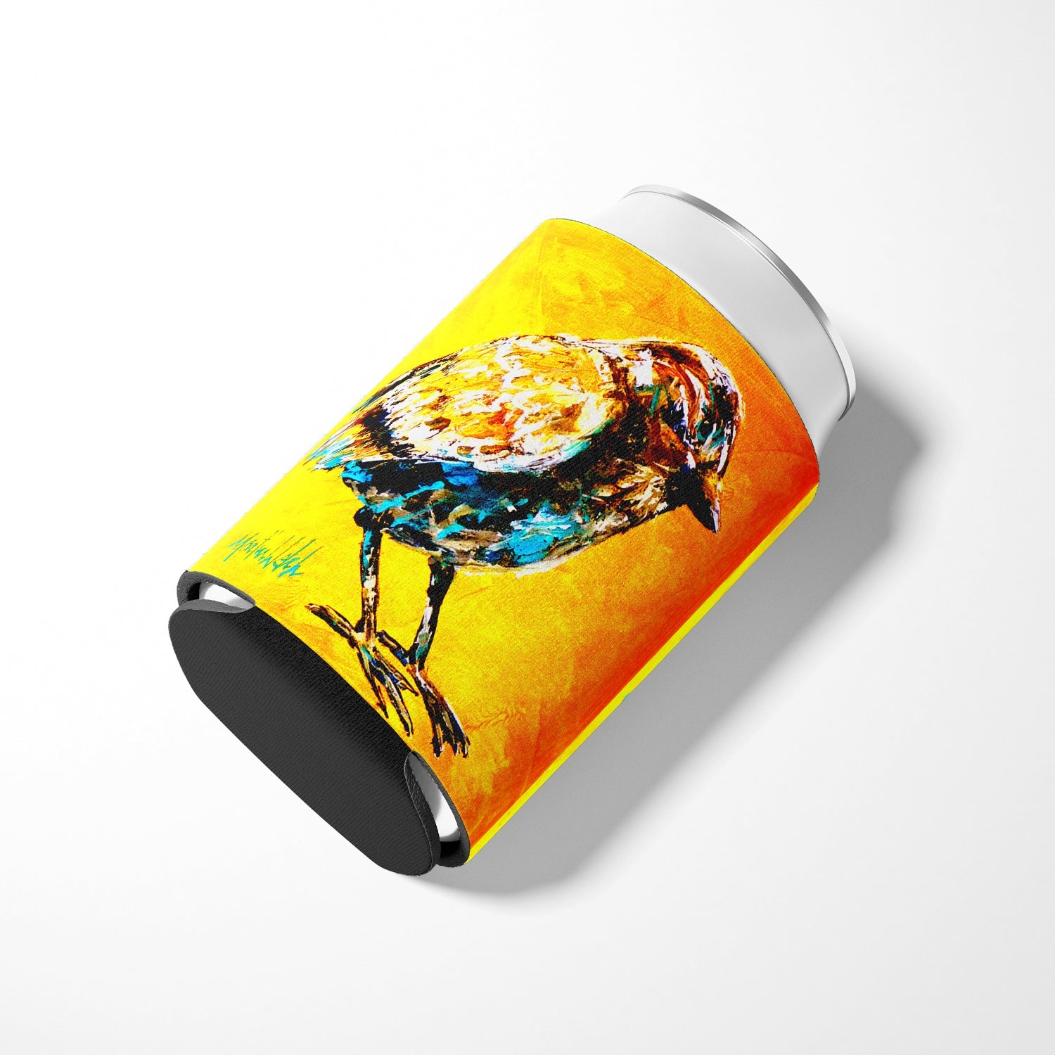 Bird Look At The Birdie Can or Bottle Hugger Cooler Sleeve for Standard 12 oz Cans, Insulated Foam Beer & Soda Can Hugger Reusable