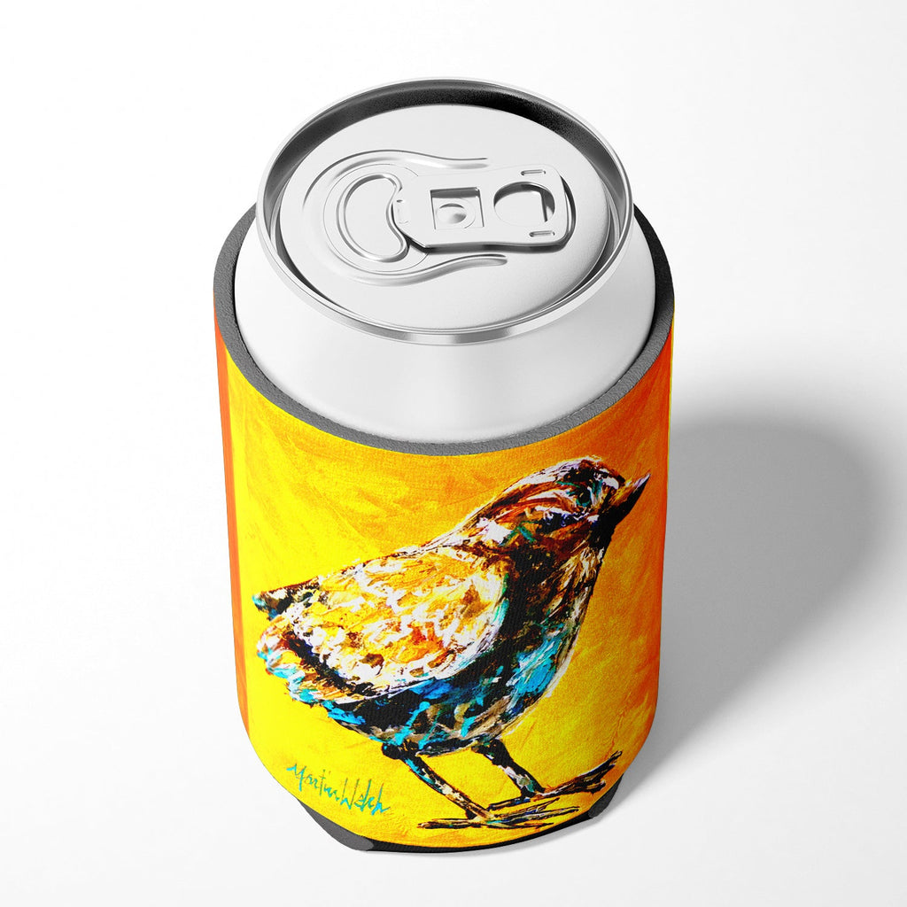 Bird Look At The Birdie Can or Bottle Hugger Cooler Sleeve for Standard 12 oz Cans, Insulated Foam Beer & Soda Can Hugger Reusable
