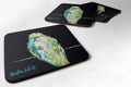 Bird Not My Problem Foam Coasters Set of 4 Cup Coasters for Indoor Outdoor, Tabletop Protection, Anti Slip, Mouse pad Material