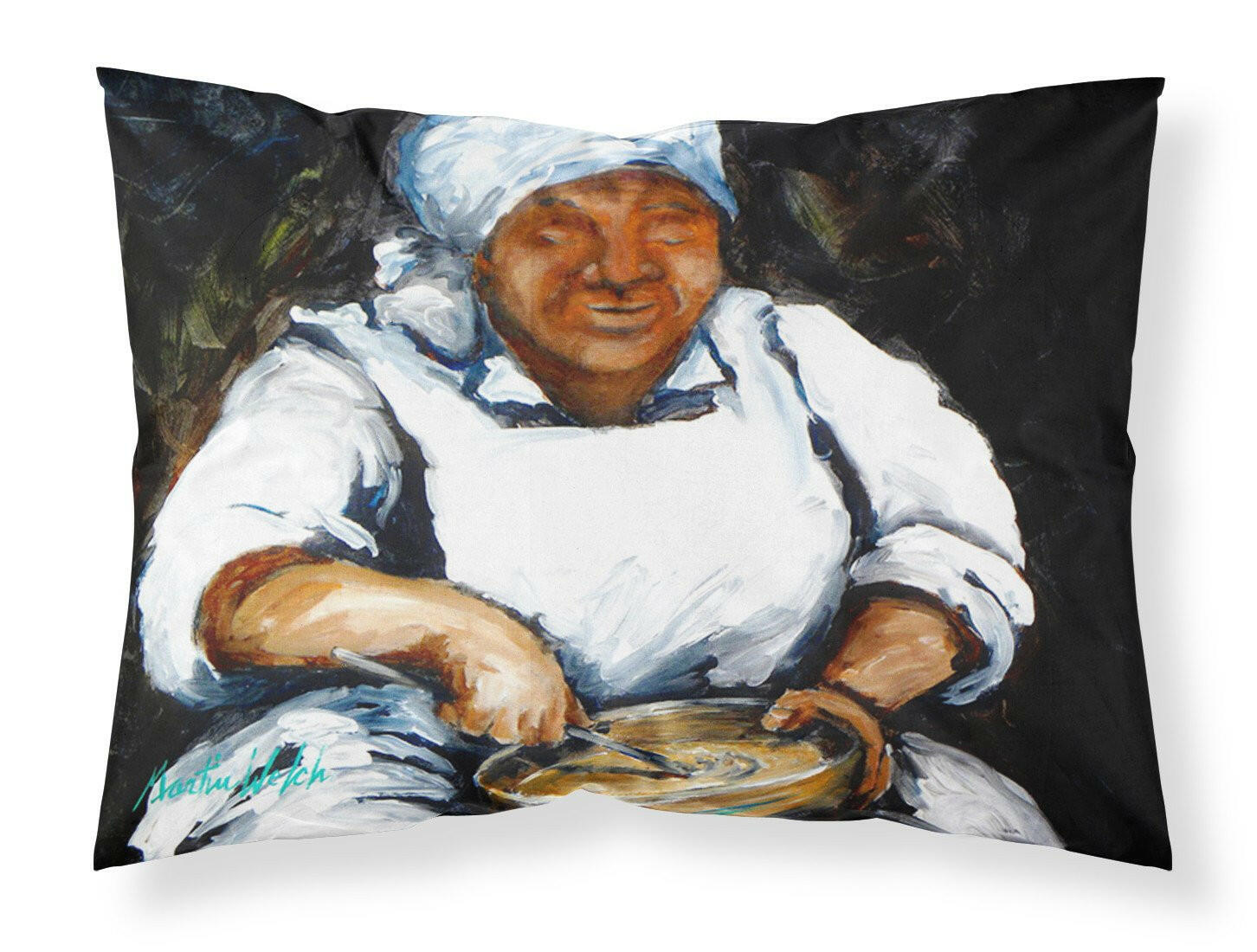 Hot Water Cornbread  Standard Pillowcase Lightweight Super Soft Easy Care Decorative Artwork Pillowcase, Standard