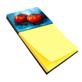 Vegetables - Tomatoes Red Toes Watercolor Sticky Note Holder Refillable Dispenser Desk Accessory 3x3 Pad Gift