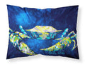 Crab Blue Standard Pillowcase Lightweight Super Soft Easy Care Decorative Artwork Pillowcase, Standard