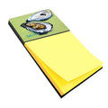 Oysters Two Shells Watercolor Sticky Note Holder Refillable Dispenser Desk Accessory 3x3 Pad Gift