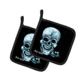Ekk A Meece Pot Holder Set of 2 Heat Resistant Quilted Hot Pads 7.5 x 7.5 Inch, Insulated Kitchen Trivets for Cooking & Baking
