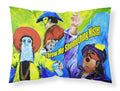Mardi Gras Throw me something mister Standard Pillowcase Lightweight Super Soft Easy Care Decorative Artwork Pillowcase, Standard