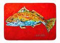Fish - Red Fish Red Head Memory Foam Kitchen Mat Machine Washable Anti-Fatigue Cushion Comfort Bath or Kitchen Rug