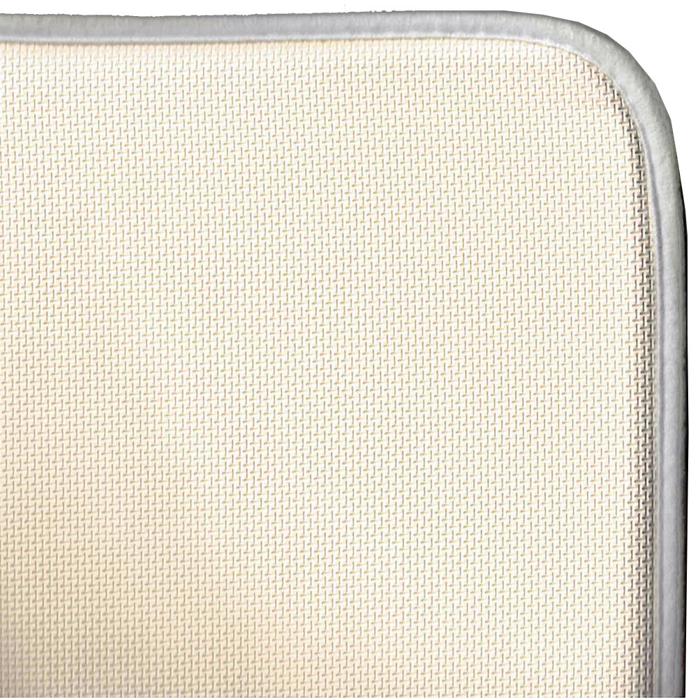 Crab Buster Brown Memory Foam Kitchen Mat Machine Washable Anti-Fatigue Cushion Comfort Bath or Kitchen Rug