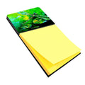 Dragonfly Summer Flies Watercolor Sticky Note Holder Refillable Dispenser Desk Accessory 3x3 Pad Gift